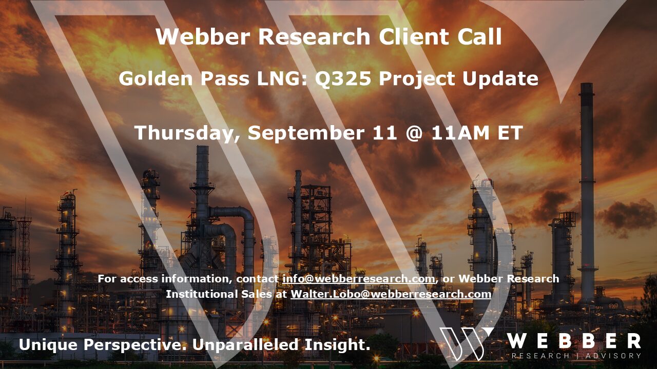 W|EPC: Golden Pass LNG Project Update – Q325